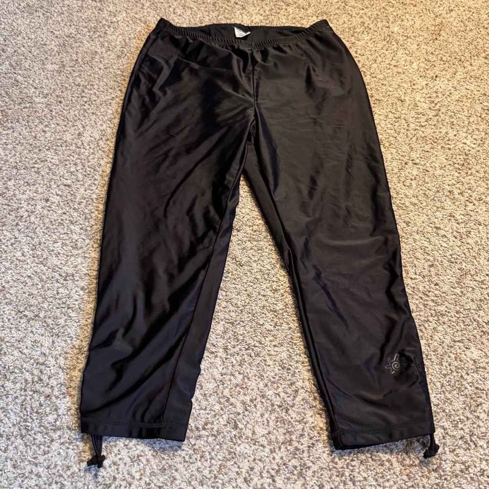 UV Skins Swim Cropped Pants- L
